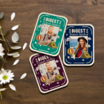 Travel Addict Photo Badge Set